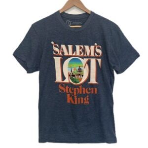 NWT Salem's Lot Stephen King Graphic Tee Mens Wiomens Size Small Short Sleeve